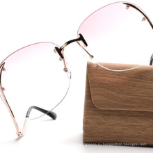 kl1601 модные женские солнцезащитные очки в розовом оттенке красивые большие очки без оправы